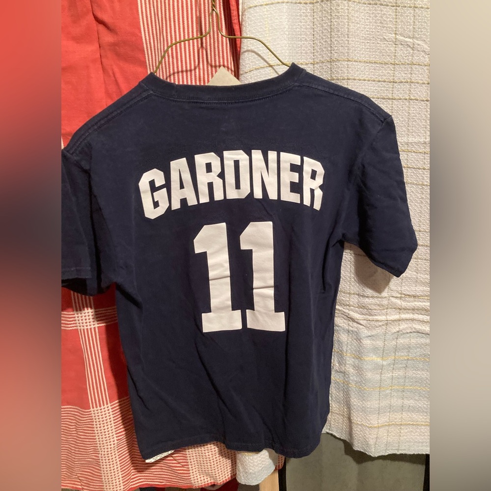 Brett Gardner New York Yankees Shirt T-Shirt Boys Medium Kids